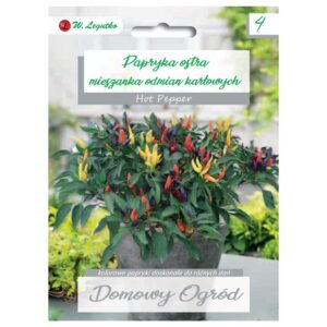Sėklos, aitri paprika Dwarf Mix, 0.5 g