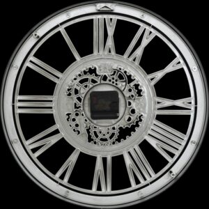 Laikrodis Atmosphera Ricky, sidabro, D40 cm - Image 2