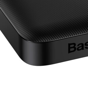 Baseus Bipow Fast Charging Power Bank 10000mAh 20W juodos spalvos (Overseas Edition) + USB-A - Micro USB 0.25m juodos spalvos kabelis (PPBD050301) - Image 6