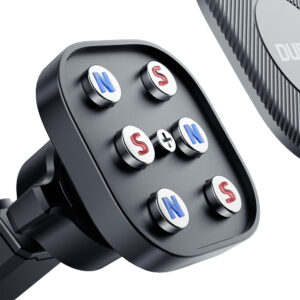Dudao magnetic car phone holder with telescopic arm juodos spalvos (F6Max) - Image 3