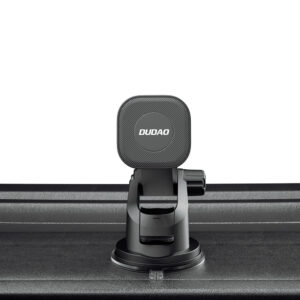 Dudao magnetic car phone holder with telescopic arm juodos spalvos (F6Max) - Image 5