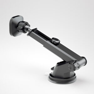 Dudao magnetic car phone holder with telescopic arm juodos spalvos (F6Max) - Image 6