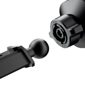 Dudao magnetic car phone holder with telescopic arm juodos spalvos (F6Max) - Image 7
