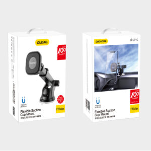 Dudao magnetic car phone holder with telescopic arm juodos spalvos (F6Max) - Image 9