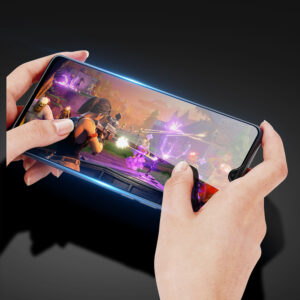 Dux Ducis 9D Apsauginis stiklas Screen Protector skirtas Xiaomi Redmi A2 / Redmi A1 9H su juodos spalvos Frame - Image 3