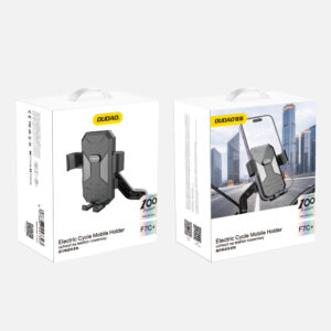 Dudao F7C+ bicycle / motorcycle phone holder - juodos spalvos - Image 5