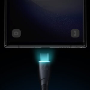 Joyroom Starry Series SA32-CC3 USB-C / USB-C kabelis 60W 1m - juodos spalvos - Image 9