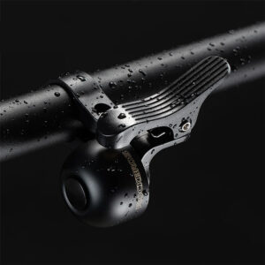 Rockbros 34210007002 bicycle bell for the right side of the handlebar - juodos spalvos - Image 4