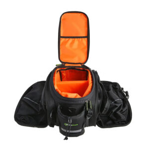 Rockbros A6-6 krepšys dviračiui for trunk, 35 l, with fold-out pockets - juodos spalvos - Image 3