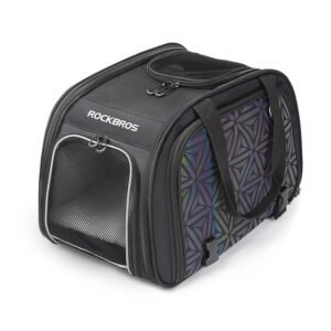 Rockbros 30140028001 transport krepšys dviračiui for cats and dogs - juodos spalvos - Image 3