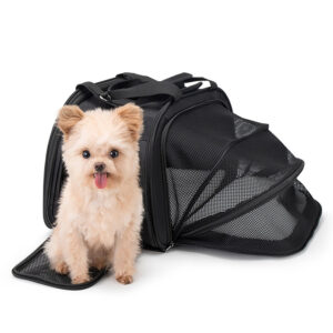 Rockbros 30140028001 transport krepšys dviračiui for cats and dogs - juodos spalvos