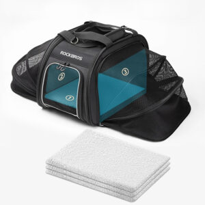 Rockbros 30140028001 transport krepšys dviračiui for cats and dogs - juodos spalvos - Image 6