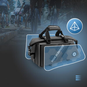 Rockbros 30140090001 krepšys dviračiui for trunk 11.6l - juodos spalvos - Image 6