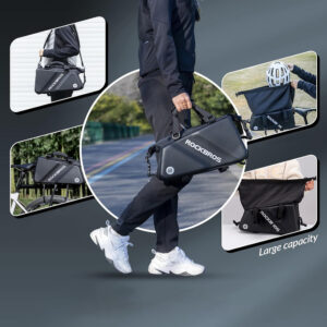 Rockbros 30140090001 krepšys dviračiui for trunk 11.6l - juodos spalvos - Image 8