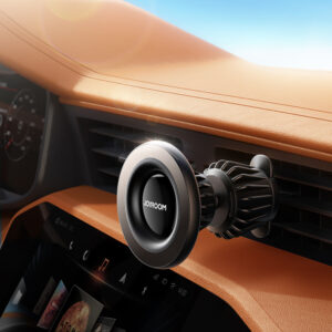 Joyroom JR-ZS406 magnetic car air vent holder - juodos spalvos - Image 9