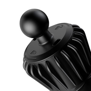 Joyroom JR-ZS406 magnetic car air vent holder - juodos spalvos - Image 5