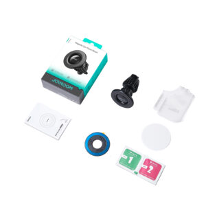 Joyroom JR-ZS406 magnetic car air vent holder - juodos spalvos - Image 8