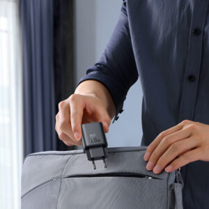 Joyroom JR-TCF20 USB-C PD 20W laidinis įkroviklis - juodos spalvos - Image 9