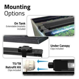 Fluval AquaSky LED 3.0 33W 115-146cm - Image 4