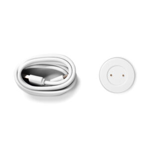 Huawei Smartwatch Magnetic Inductive Charger - baltos spalvos - Image 3