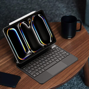 Dux Ducis Keyboard (MK Series) Dėklas with Bluetooth Keyboard skirtas iPad Pro 11" 2024 - juodos spalvos - Image 4