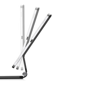 Dux Ducis Keyboard (MK Series) Dėklas with Bluetooth Keyboard skirtas Samsung Galaxy Tab S9+ / S8+ / S7+ - juodos spalvos - Image 9