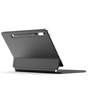 Dux Ducis Keyboard (MK Series) Dėklas with Bluetooth Keyboard skirtas Samsung Galaxy Tab S9 / S8 / S7 - juodos spalvos