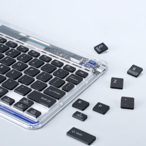 Dux Ducis Keyboard (CK Series) belaidė klaviatūra skirta Laptop / Tablet / Phone - skaidri - Image 7
