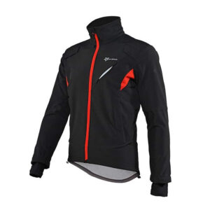 Rockbros YPW021 Windproof Cycling Sports Jacket Size XL - juodos spalvos