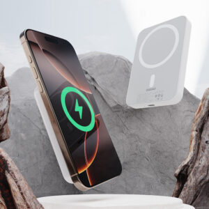 Powerbank Dudao K26 10000mAh 20W USB-A / USB-C / MagSafe - baltos spalvos - Image 5