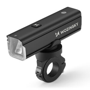 Wozinsky WSBLB3 Front (1000 lm) and Rear USB-C Bike Light Set - juodos spalvos - Image 2