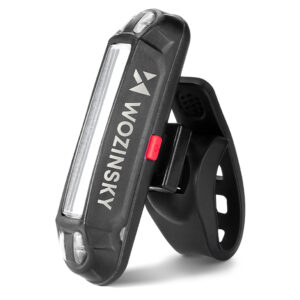 Wozinsky WSBLB2 Front (400 lm) and Rear USB-C Bike Light Set - juodos spalvos - Image 3