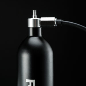 Rockbros Tubeless Tire Inflator 200 PSI 1.2l - juodos spalvos - Image 9