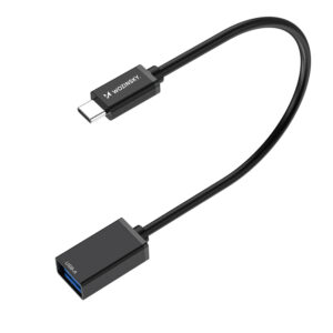 Wozinsky WOTGY1S USB-C 3.0 (male) - USB-A 3.0 (female) OTG Adapter - juodos spalvos - Image 2