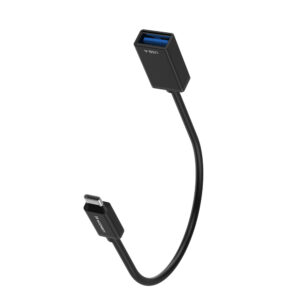 Wozinsky WOTGY1S USB-C 3.0 (male) - USB-A 3.0 (female) OTG Adapter - juodos spalvos - Image 3
