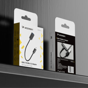 Wozinsky WOTGY1S USB-C 3.0 (male) - USB-A 3.0 (female) OTG Adapter - juodos spalvos - Image 9