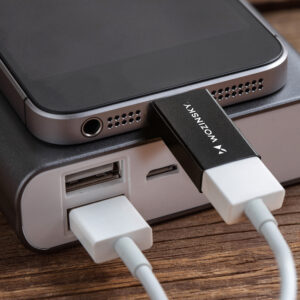 Wozinsky W10GY1S USB-C - USB-A 3.2 10Gb/s Adapter - juodos spalvos - Image 6