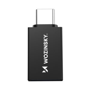Wozinsky W10GY1S USB-C - USB-A 3.2 10Gb/s Adapter - juodos spalvos - Image 3