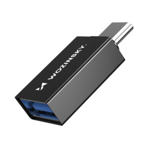 Wozinsky W10GY1S USB-C - USB-A 3.2 10Gb/s Adapter - juodos spalvos - Image 4