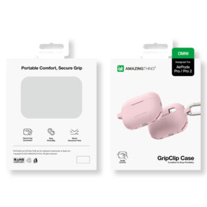 AmazingThing Omni dėklas skirtas AirPods Pro 2 - rožinės spalvos - Image 4