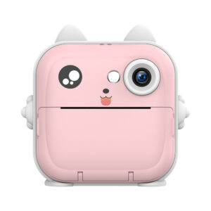 Wozinsky WDT-01 terminis lipdukų spausdintuvas vaikms su kamera - rožinės spalvos - Image 4