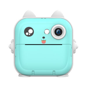 Wozinsky WDT-02 terminis lipdukų spausdintuvas vaiksm su kamera - mėlynos spalvos - Image 4