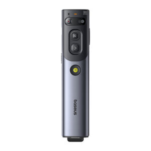 Baseus Orange Dot Laser Pointer su AI and Automatic Translation - pilkos spalvos (su battery) - Image 2