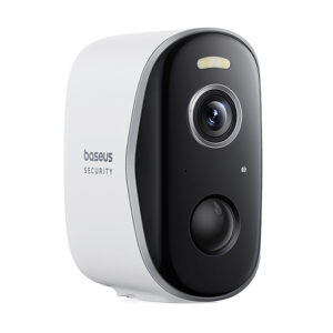 Baseus Security N1 Plus 2K lauko kamera – baltos spalvos - Image 3