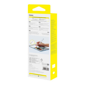 Baseus Smooth Writing III 3in1 Passive Stylus Magnetic Version - baltos spalvos - Image 7