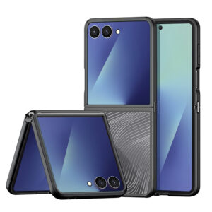 Dux Ducis Aimo dėklas skirtas Samsung Galaxy Z Flip7 - juodos spalvos