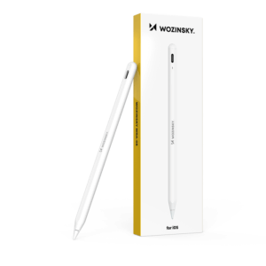 Wozinsky WRA-08 Stylus for iPad USB-C Fast Charging - baltos spalvos
