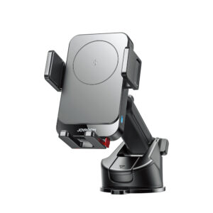 Joyroom JR-ZS241S car mount with inductive charger skirtas dashboard - juodos spalvos