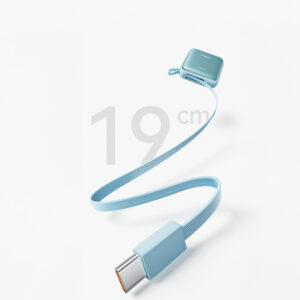 Joyroom JR-PBF27 22.5W 10000mAh Powerbank su dviem integruotais kabeliais - mėlynos spalvos - Image 8