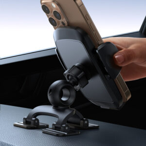 Joyroom JR-ZS259 clamp car holder with three adjustable legs - juodos spalvos - Image 4